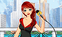 Weather girl dressup