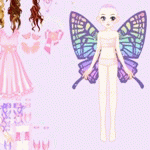 Butterfly Girl Dress Up Dress Up game