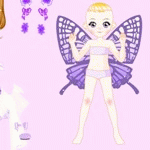 Butterfly Girl Dress Up Dress Up 1 game