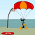 Daffy Parachute Jump