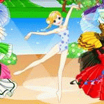 Ballerina Girl Dress Up Dress Up