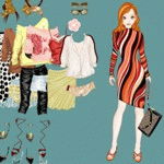 Cocktail Girl Dress Up Dress Up